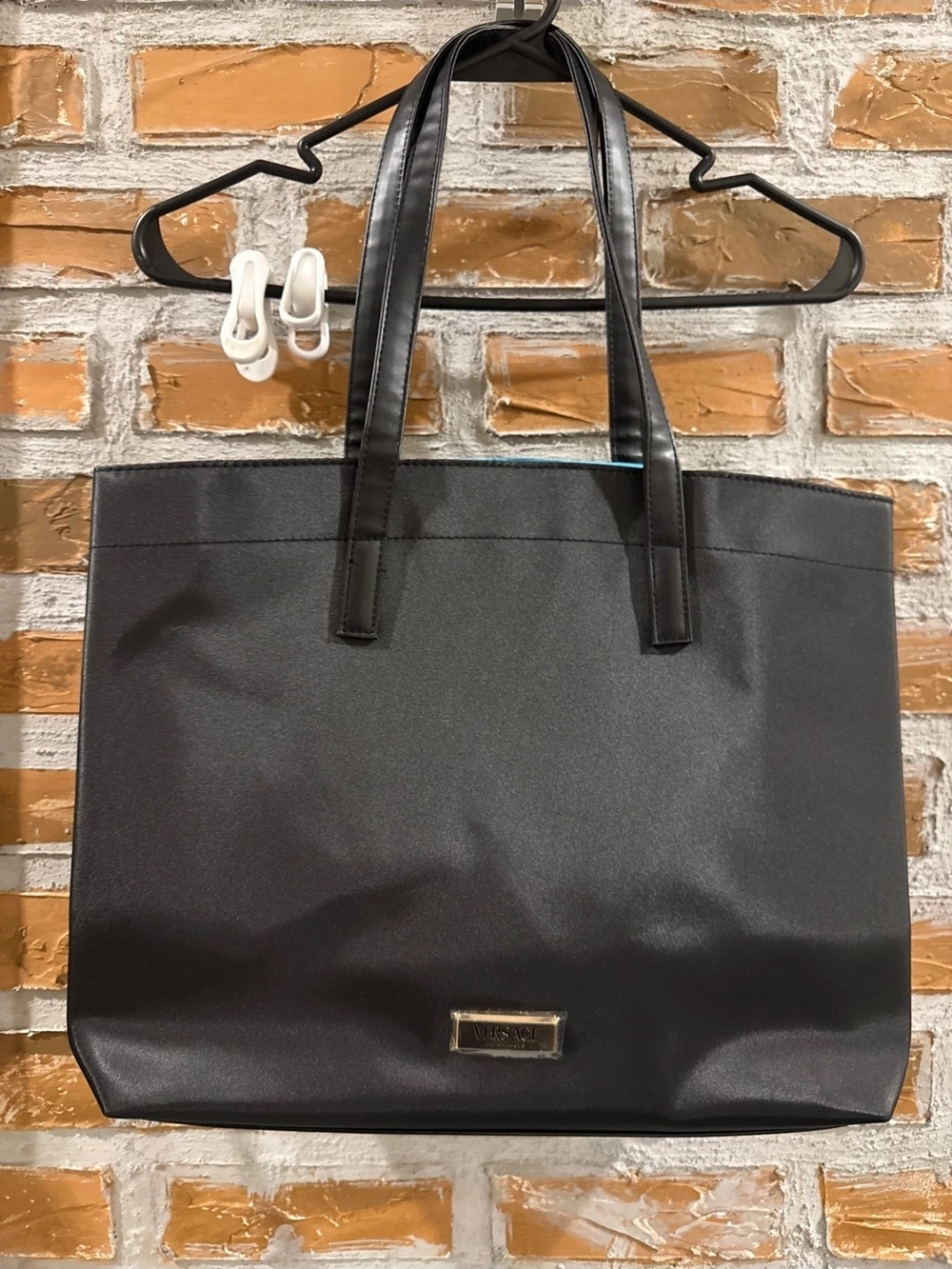 Versace Black Women's Tote Bag by Versace